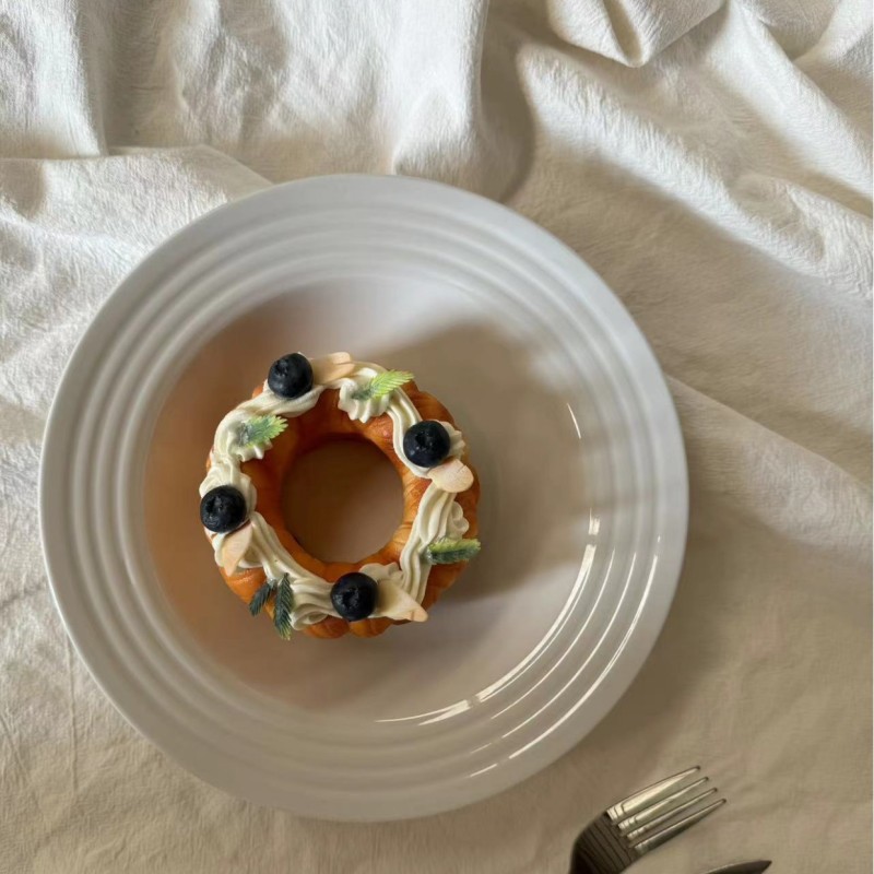 Steak Plate Factory - Wholesale Eco-Friendly Round White Porcelain