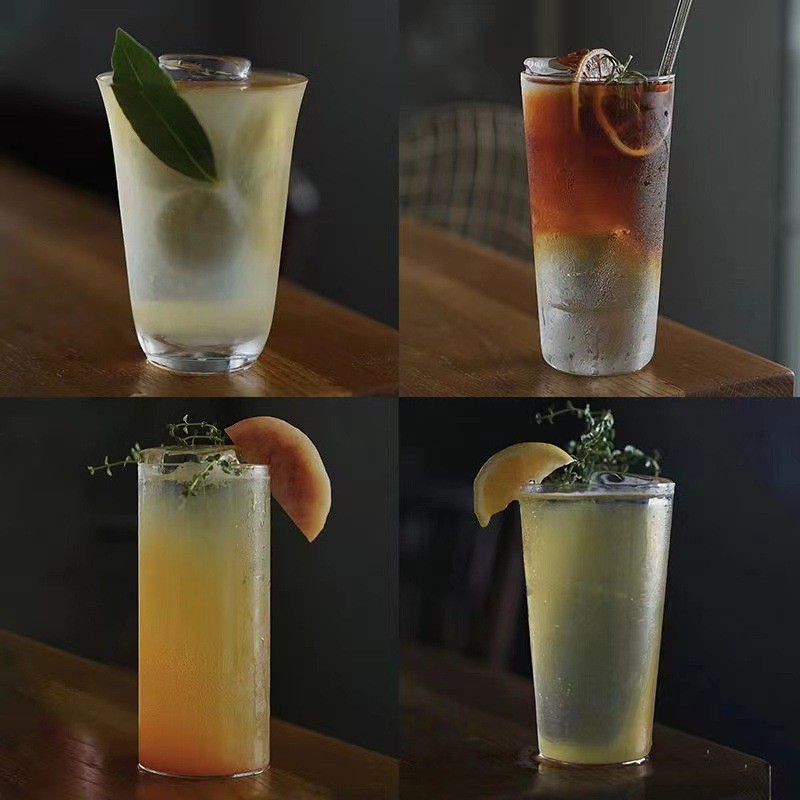 Glass Teacups Manufacturer - Wide Mouth for Coffee Milk Alcohol Drinks