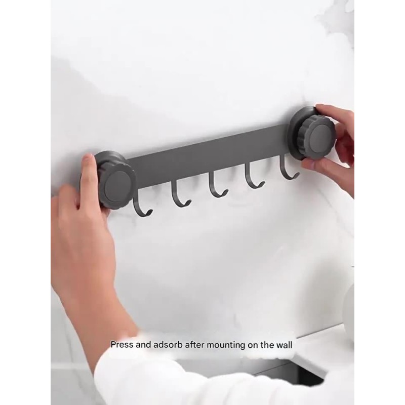 Wall Hook Supplier - Punch-free Sucker Traceless Door Hanging Hook