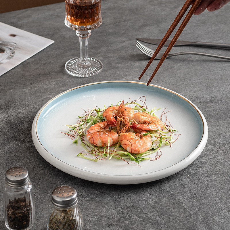 Ceramic Dinner Plate Factory - Custom 9-12 Inch Wedding Restaurant