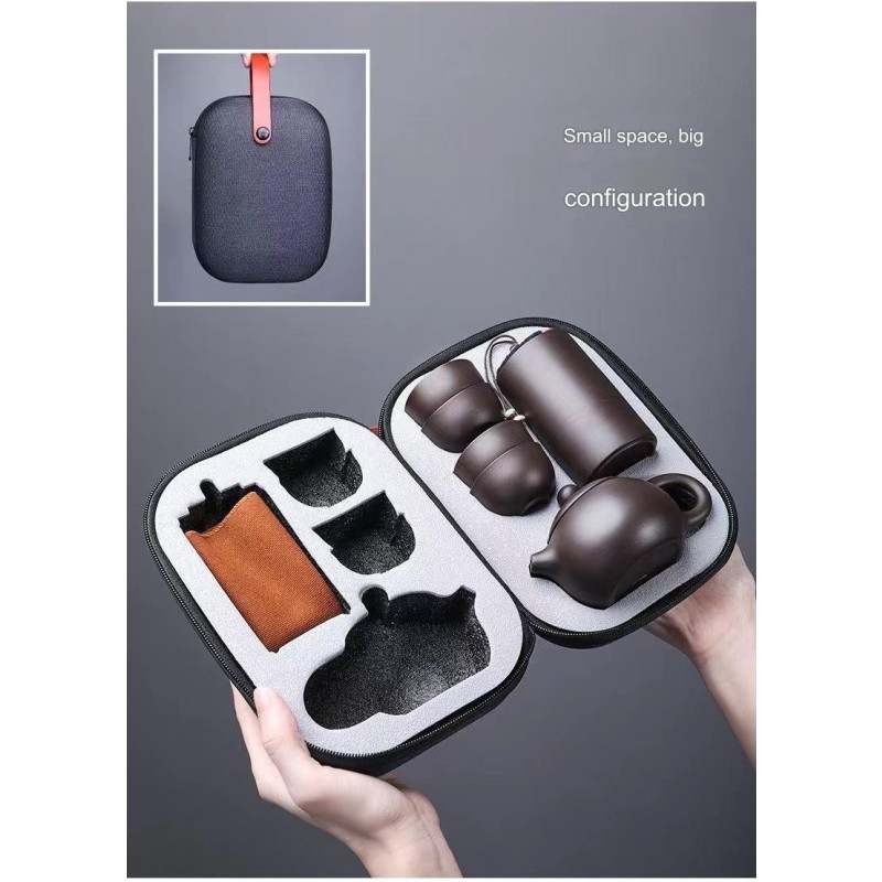 Tea Set Manufacturer - Handmade Portable Ceramic Cup Luxury Gift Box