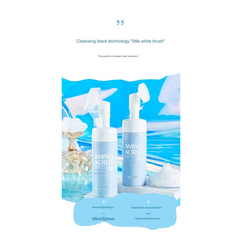 Face Wash Supplier - RTS Cleansing Moisturizing Whitening with Brush