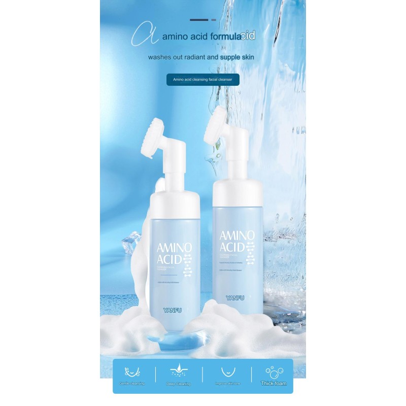 Face Wash Supplier - RTS Cleansing Moisturizing Whitening with Brush