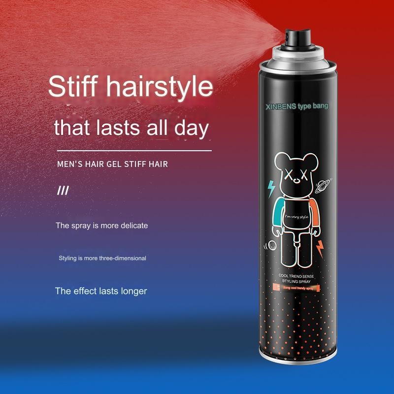 Setting Spray Factory - 300ml Cute Bear Spray Gel Water Mousse