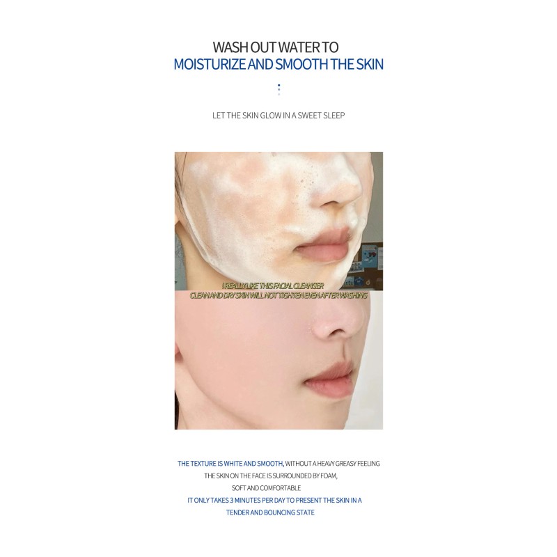 Facial Cleanser Manufacturer - Skin Care Moisturize Foaming Men's