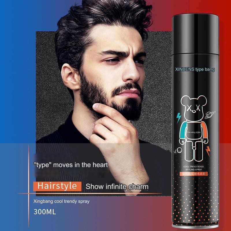 Setting Spray Factory - 300ml Cute Bear Spray Gel Water Mousse