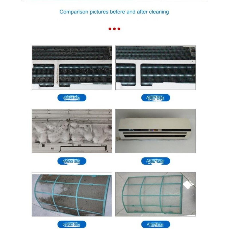 AC Foam Cleaner Factory - New Upgrade 500ml Car Air Conditioner