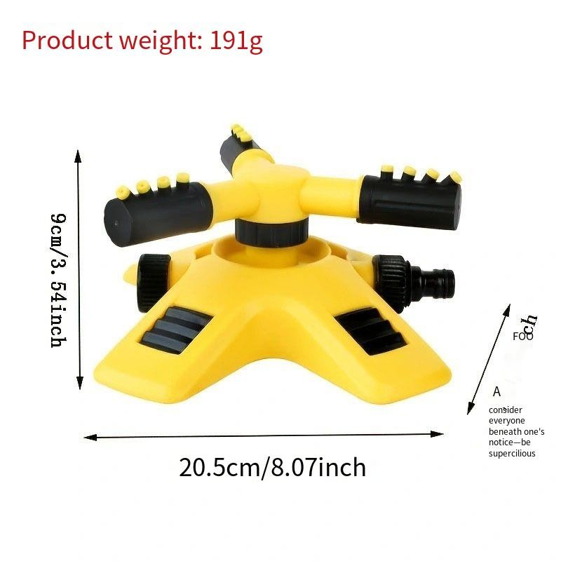 Irrigation Sprinkler Supplier - 360 Degree Automatic Rotation Nursery