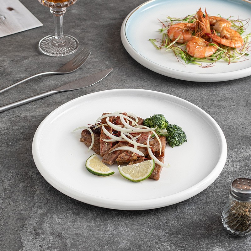 Ceramic Dinner Plate Factory - Custom 9-12 Inch Wedding Restaurant