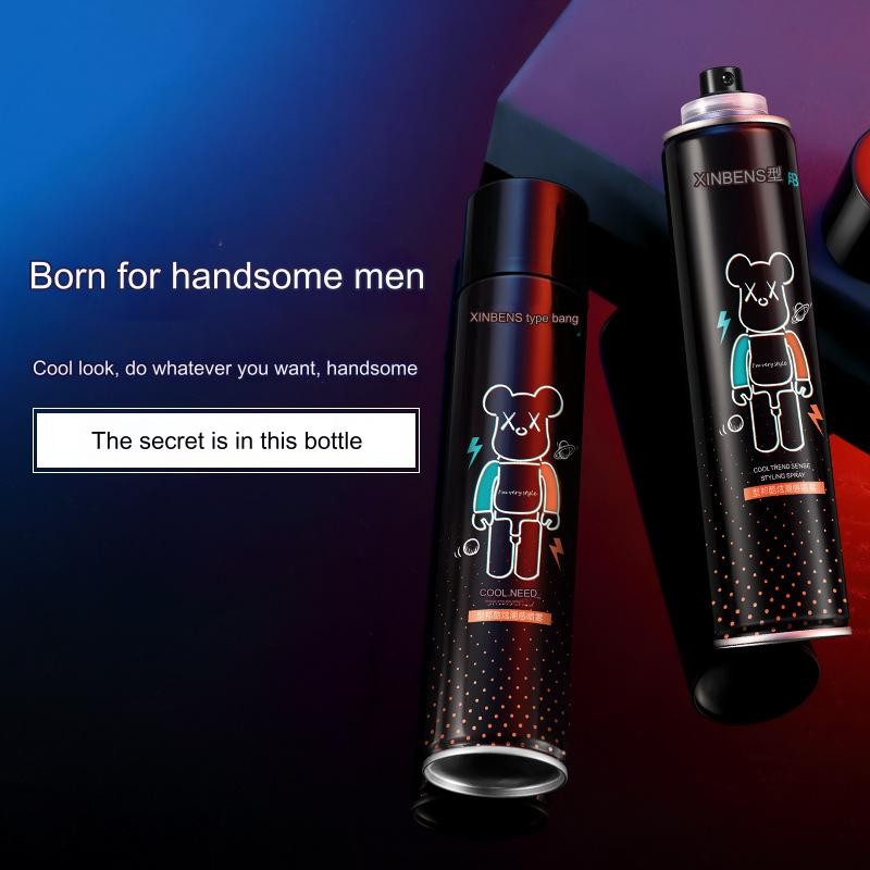 Setting Spray Factory - 300ml Cute Bear Spray Gel Water Mousse