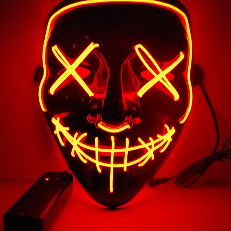 Party Mask Factory - Portable Festival Lighting Novel Flashing Mask