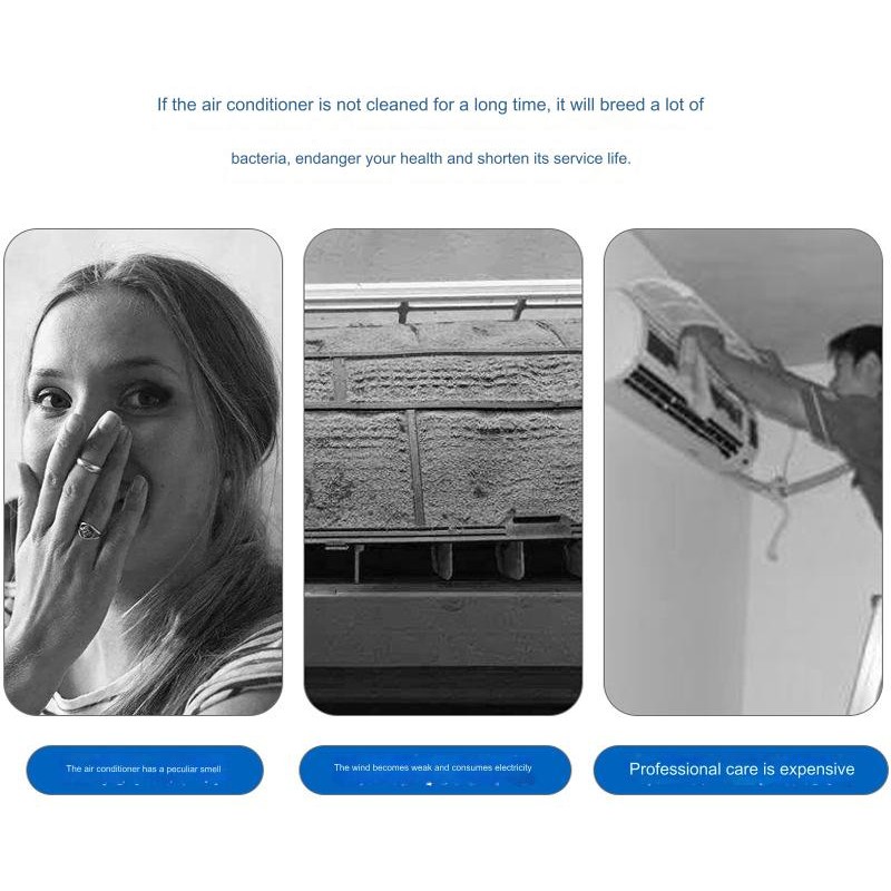 AC Foam Cleaner Factory - New Upgrade 500ml Car Air Conditioner