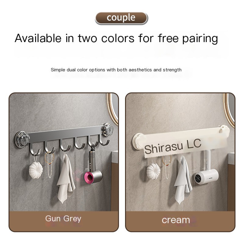 Wall Hook Supplier - Punch-free Sucker Traceless Door Hanging Hook