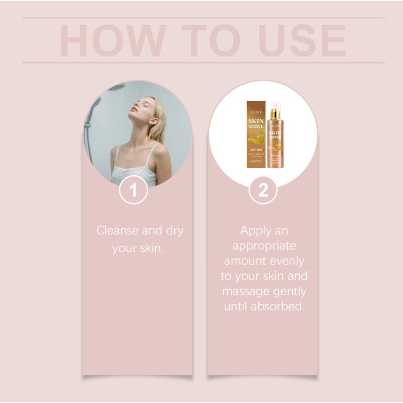 Body Glow Oil Supplier - 2025 Wholesale 100ml Bestseller Shimmer