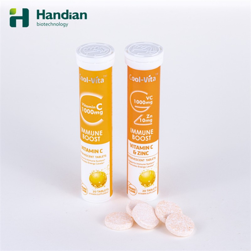 Vitamin C Tablets Factory - Customized Formula Orange 1000mg