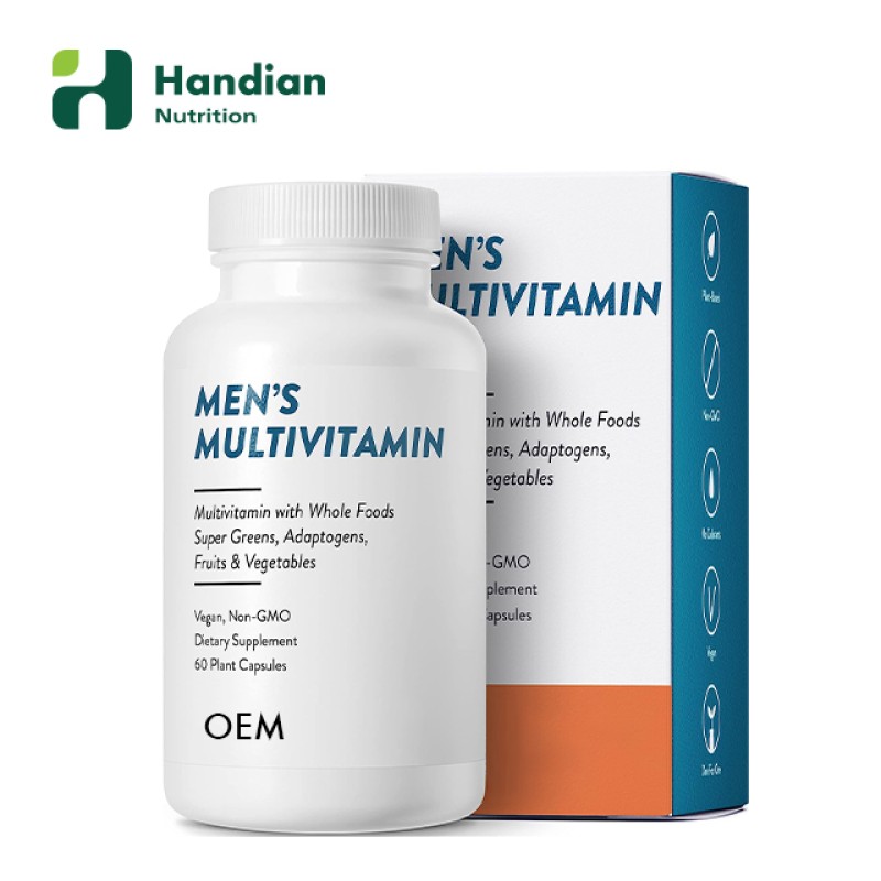 Men's Capsules Supplier - OEM Private Label Daily Multivitamin Softgels