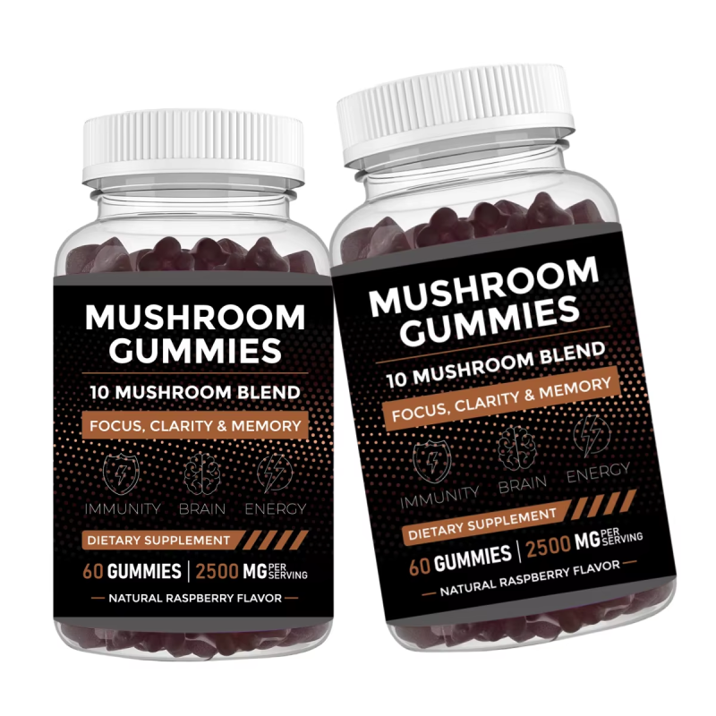 Puzzle Gummies Factory - OEM Private Label Mushroom Focus Attention