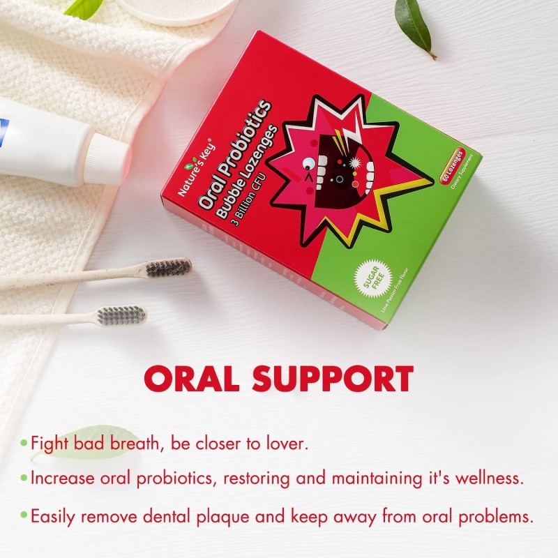 Probiotic Lozenges Supplier - Sugar Free Oral 3 Billion CFU Fresh Breath