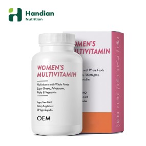 Multivitamin Capsules Manufacturer - OEM Vitamina C Women Daily Supplement