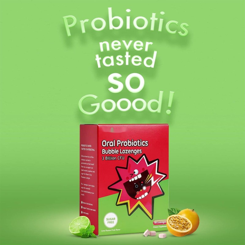 Probiotic Lozenges Supplier - Sugar Free Oral 3 Billion CFU Fresh Breath