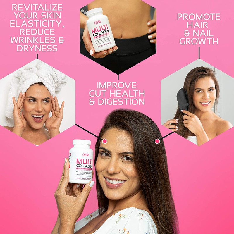 Whitening Capsules Supplier - Custom Labeled Feature Capsule Form Beauty