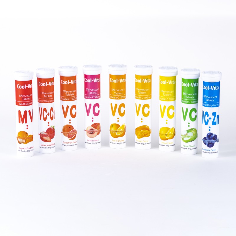 Vitamin C Tablets Supplier - Private Label Energy Drink Multivitamin Anti-Fatigue