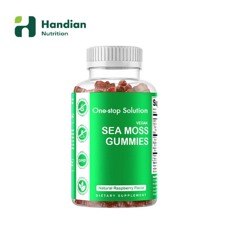 Sea Moss Gummies Supplier - Irish Vegan Bladderwrack Burdock Root