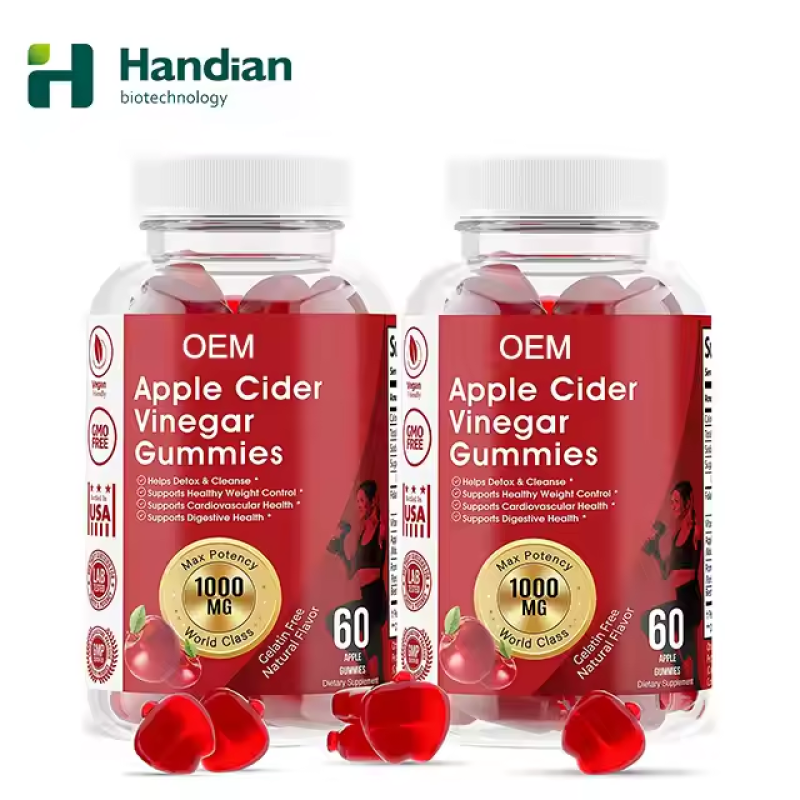 Apple Cider Gummies Manufacturer - Natural Pectin Herbal Beauty Digestion
