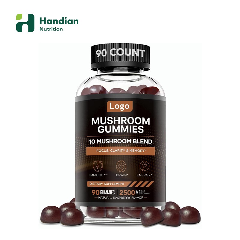 Puzzle Gummies Factory - Private Label Mushroom Blend Focus Improving