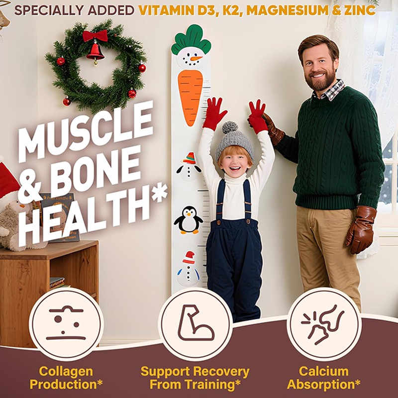 Children's Gummies Supplier - OEM Lysine Calcium Magnesium Zinc D3