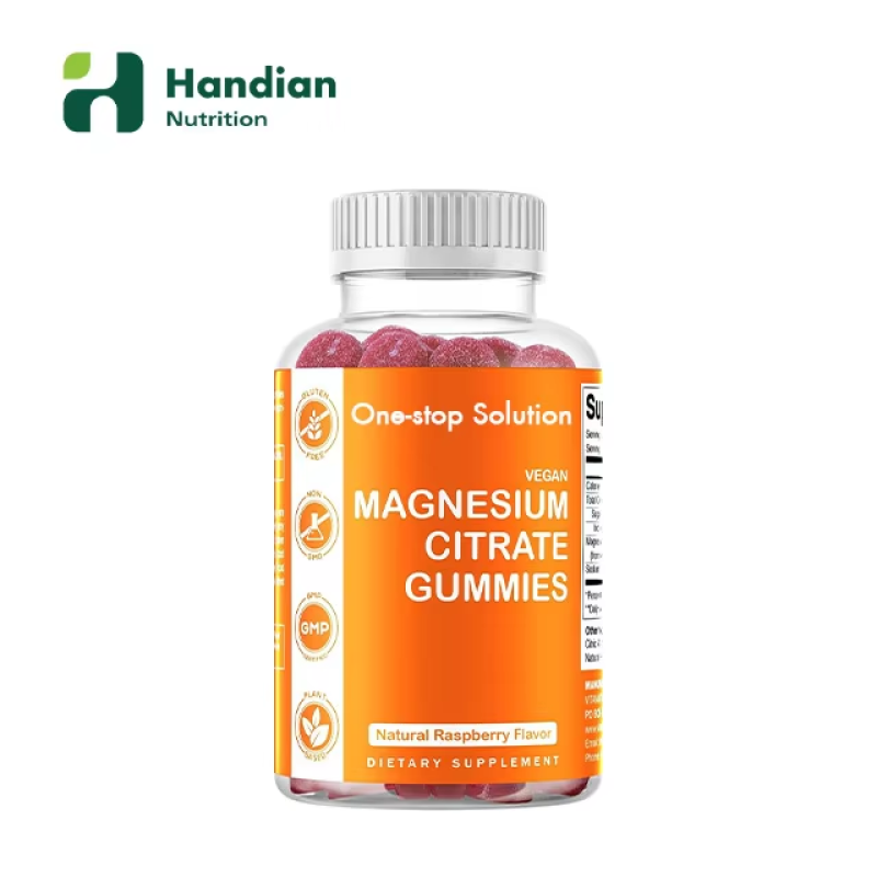 Magnesium Gummies Supplier - OEM 500mg Glycinate Vegan Relaxation
