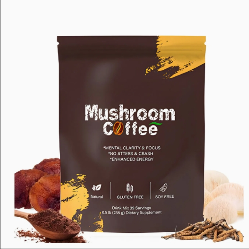 Mushroom Coffee Powder Manufacturer - OEM/ODM Private Label 10-in-1 Instant