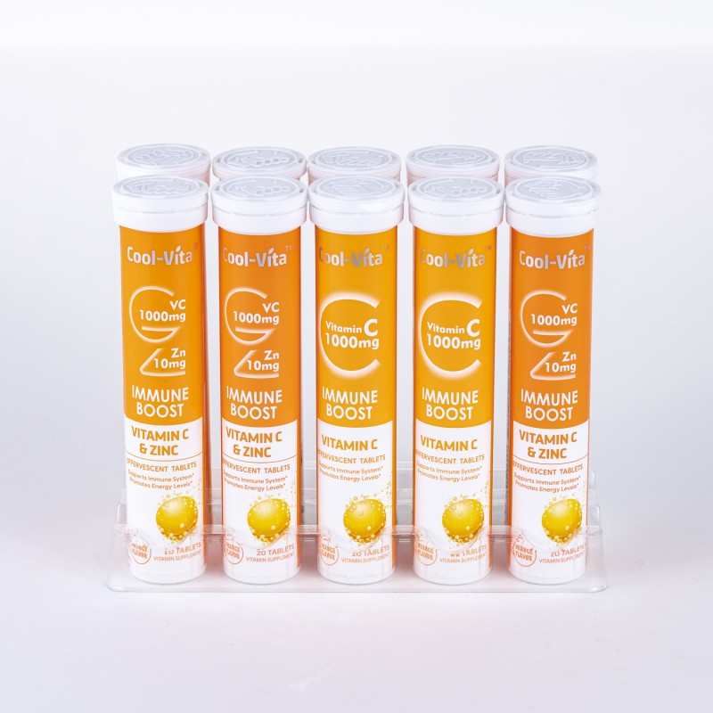 Vitamin C Tablets Supplier - Private Label Energy Drink Multivitamin Anti-Fatigue