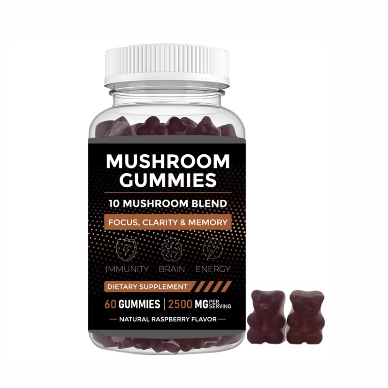Puzzle Gummies Factory - OEM Private Label Mushroom Focus Attention