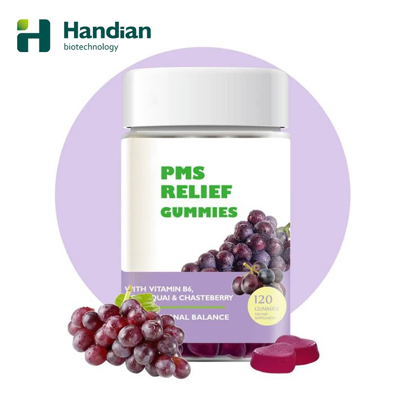 PMS Gummies Supplier - OEM Cranberry Vitamin B6 Magnesium Hormonal