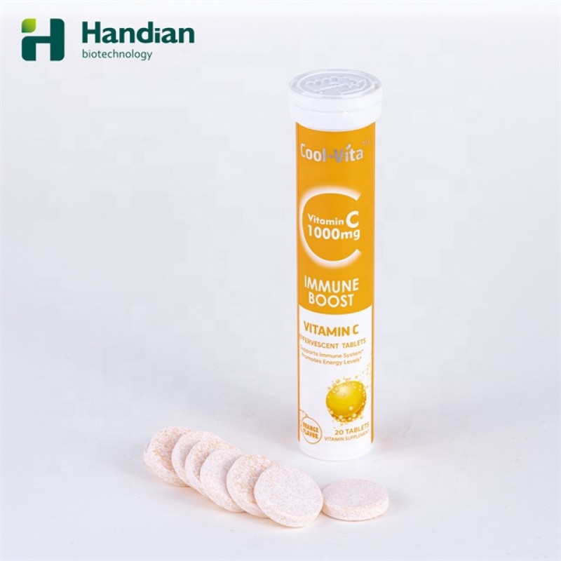 Vitamin C Tablets Factory - Customized Formula Orange 1000mg