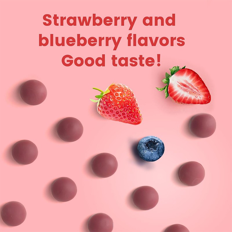 Women's Gummies Manufacturer - Multivitamin Calcium D3 K2 Strawberry Heart