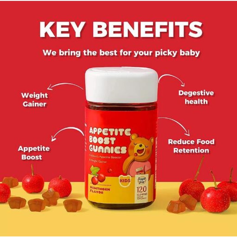 Appetite Gummies Factory - Vegan Kids Weight Gainer Boost Appetite