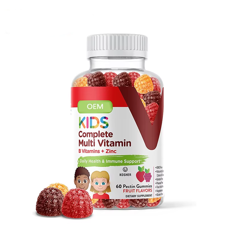 Minerals Gummies Supplier - OEM Zinc Calcium Halal Pectin Multivitamins
