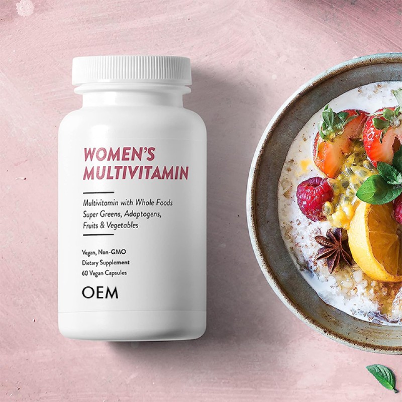 Multivitamin Capsules Manufacturer - OEM Vitamina C Women Daily Supplement