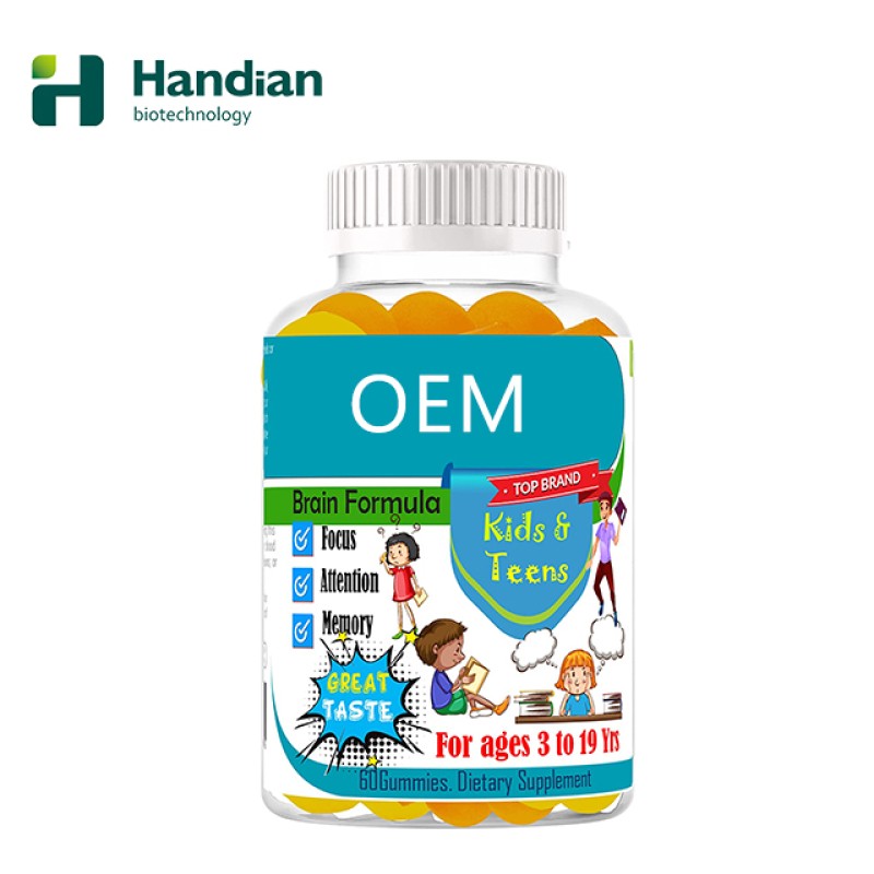 Kids Gummies Supplier - Focus Pectin Omega 3 Improve Memory