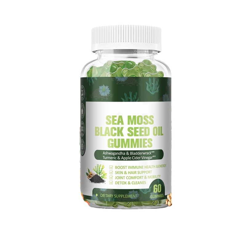 Sea Moss Gummies Supplier - OEM Private Label Organic 60 Count Immune