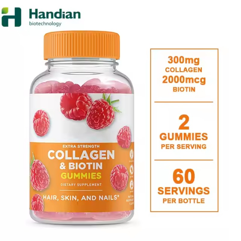 Collagen Gummies Manufacturer - Own Label Organic Biotin Skin Nail
