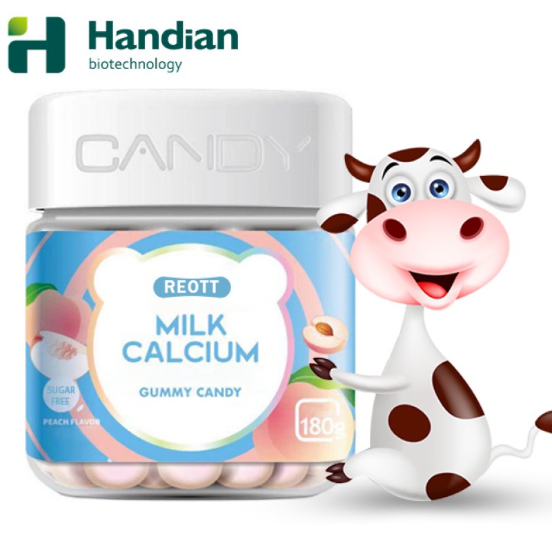 Calcium Gummies Manufacturer - OEM Sugar Free Milk Calcium Bone Support