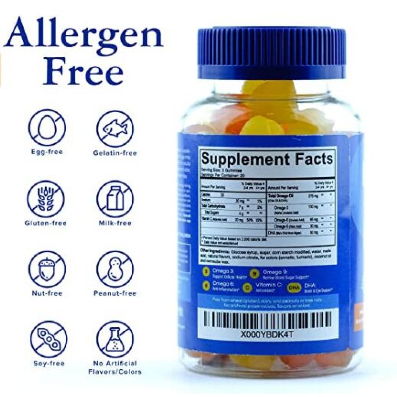 Multivitamin Gummies Factory - Kids with Vitamin A C D E Omega-3