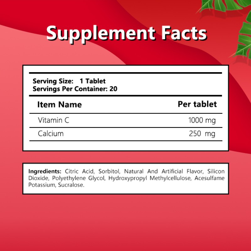 Vitamin C Tablets Supplier - OEM Classic Slimming Effervescent Tablet