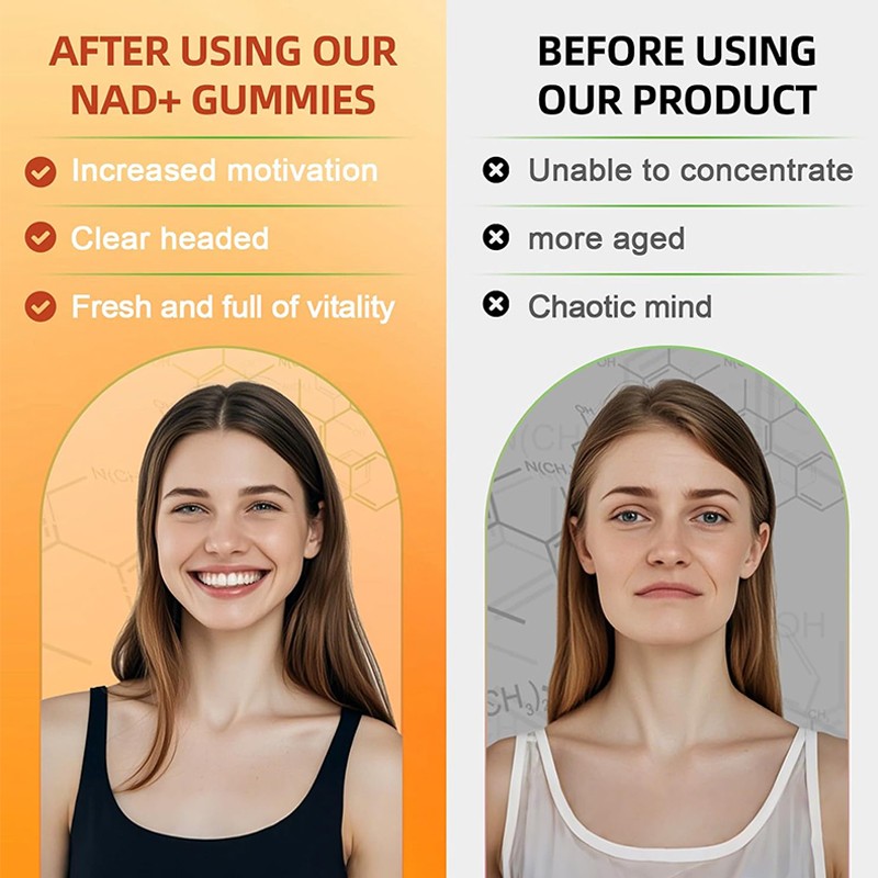 Liposomal Gummies Manufacturer - Private Label NAD+ Biotin Resveratrol Metabolism