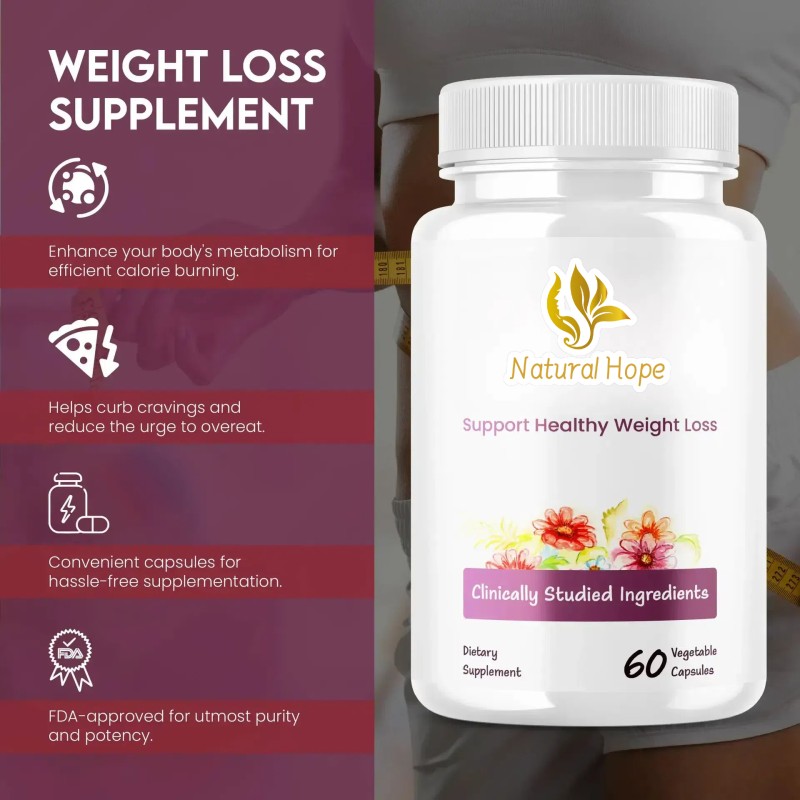 Wellness Capsules Factory - Daily Fat Burning Energy Support Supplement
