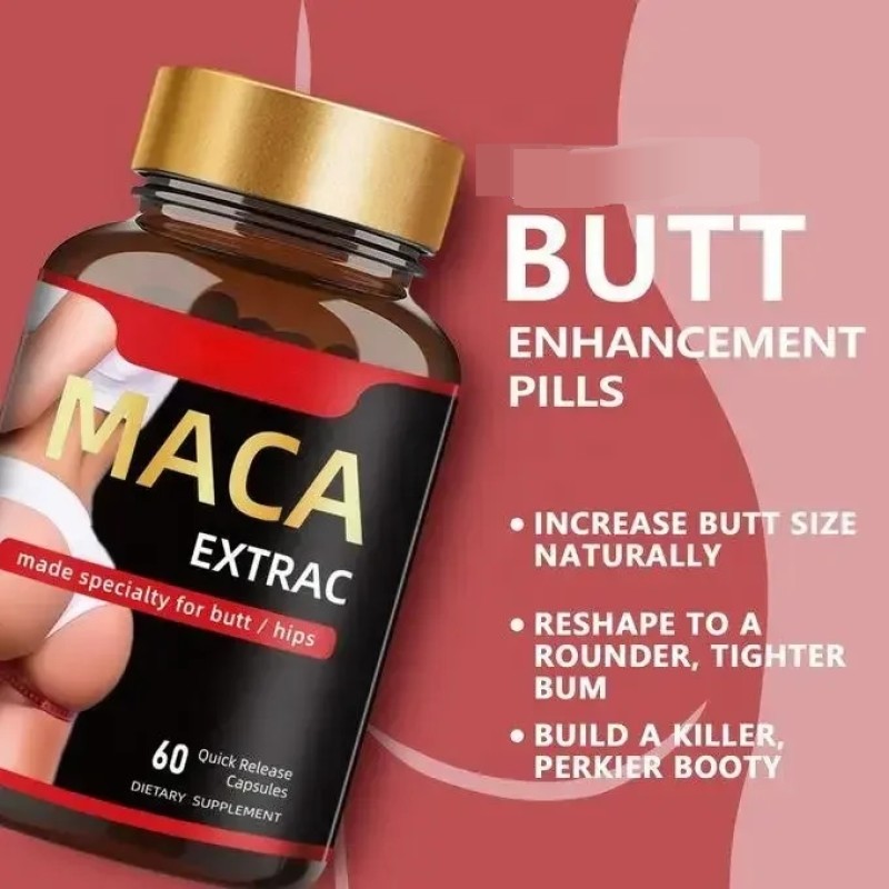 Maca Plus Capsules Supplier - Organic Hip Buttock Enlargement Pills
