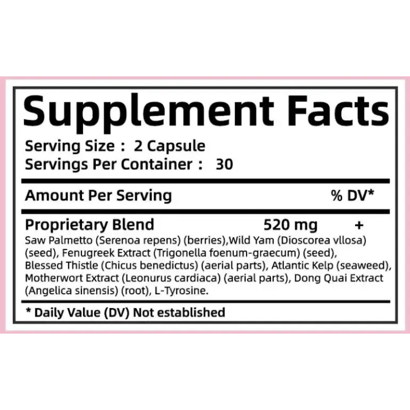 BBL Capsules Factory - OEM Natural Herbal Butt Enlargement Supplement